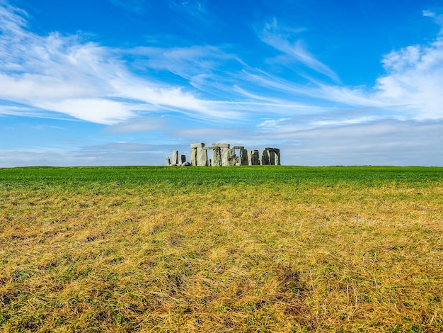 Monumento HDR Stonehenge em Amesbury