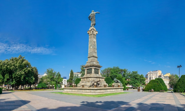 Monumento a la libertad en la ciudad de Ruse, Bulgaria