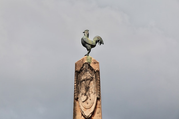 El monumento en el malecón en el Casco Viejo, Ciudad de Panamá, América Central