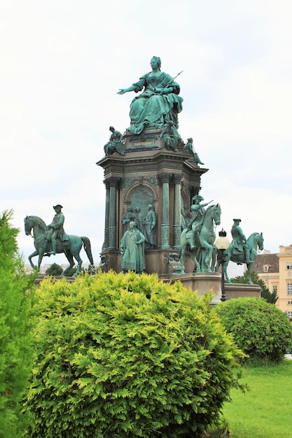 Monumento a María Teresa en Viena, Austria