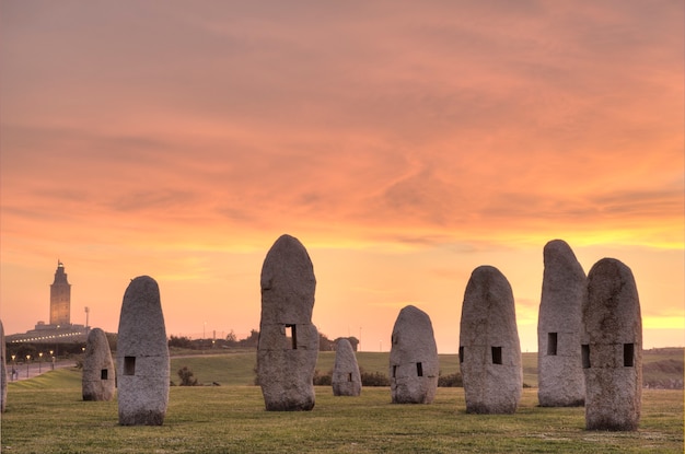 monumento menhires la coruña