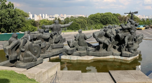 Monumento militar en Kiev Ucrania