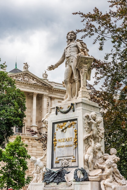 Monumento a Mozart en Viena