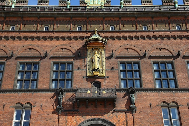 Monumento na cidade de Copenhaga, Dinamarca