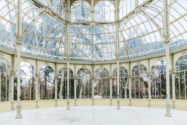 Monumento palacio de cristal, madrid