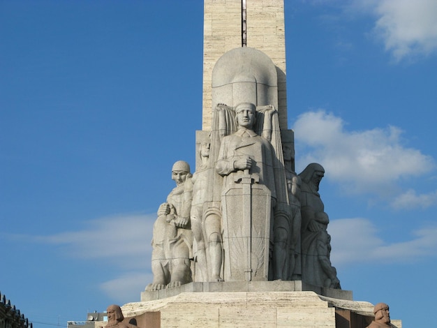 El monumento en Riga Letonia