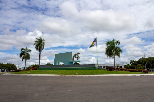 Monumento ubicado en Boa Vista Brasil