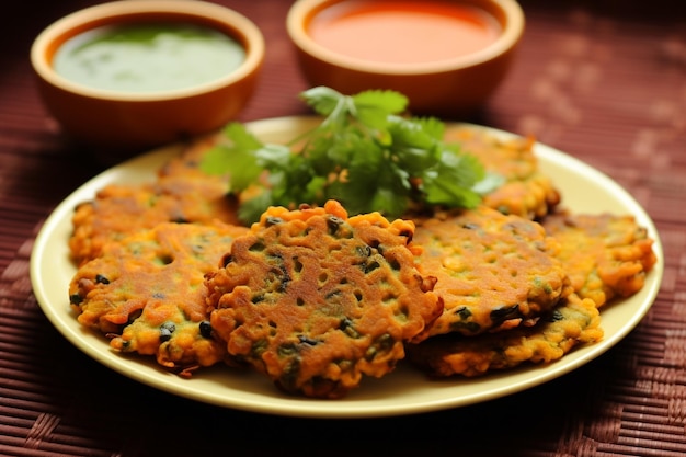 Moong dal vada especial da monção