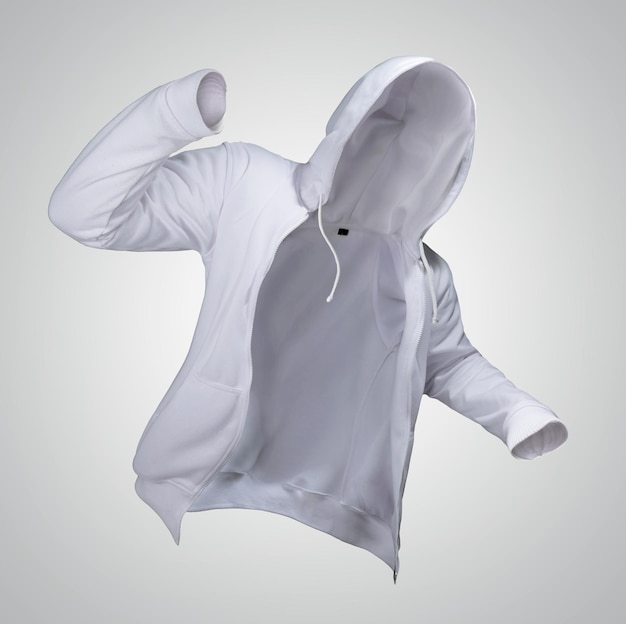La moqueta de la capucha del fantasma blanco