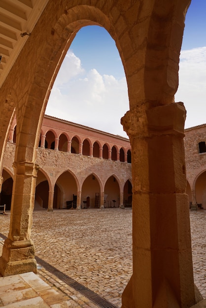 Mora de Rubielos Castle in Teruel Spanien