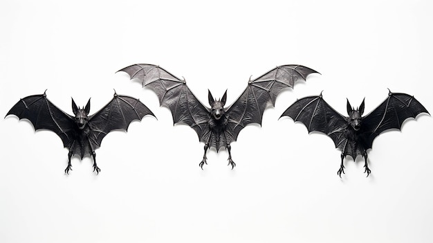 morcegos de halloween imagem fotográfica criativa de alta definição