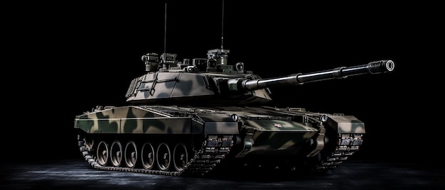 Mordern Armeetransport Militär Kriegspanzer Hintergrund