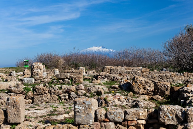 Morgantina north baths