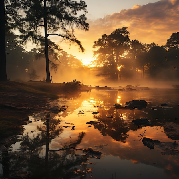 Morgenlicht-Medley-Sonnenfotos