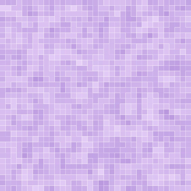 Mosaico cuadrado púrpura brillante para el fondo de textura.