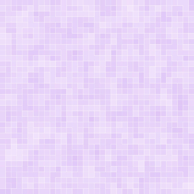 Mosaico quadrado roxo brilhante para fundo textural.