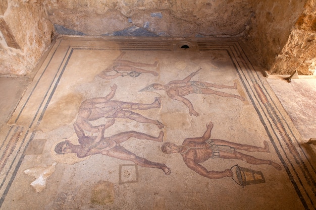 Mosaike der Villa Romana del Casale auf der Piazza Armerina