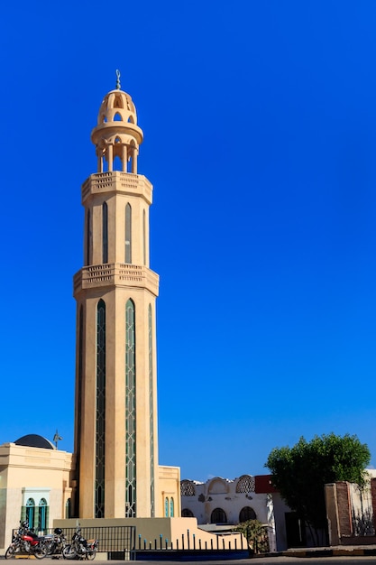 Moschee in der Stadt Hurghada, Ägypten