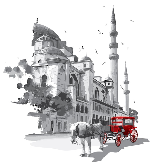 Moschee, Tourismus, Reisen, Istanbul, historische Orte der Türkei