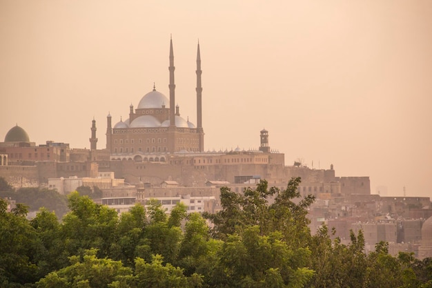 Moschee von Muhammad Ali im Herzen der Zitadelle in Kairo, Ägypten