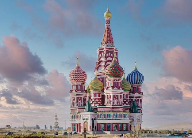 Foto moscou russia nov catedral de vasily abençoado é a igreja na praça vermelha edifício agora museu é conhecido