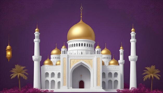 MOSQUE GOLDEN PURPLE (Goldene Lila der Moschee)