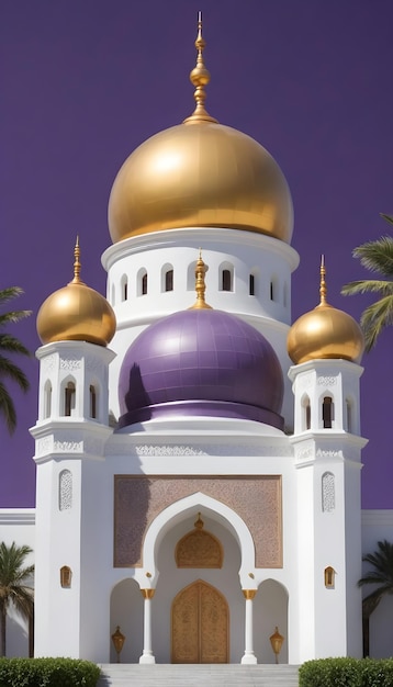 MOSQUE GOLDEN PURPLE (Goldene Lila der Moschee)