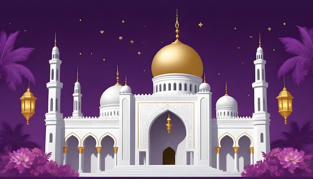 MOSQUE GOLDEN PURPLE (Goldene Lila der Moschee)