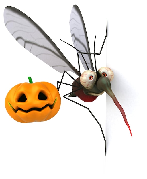 Mosquito - ilustração 3d