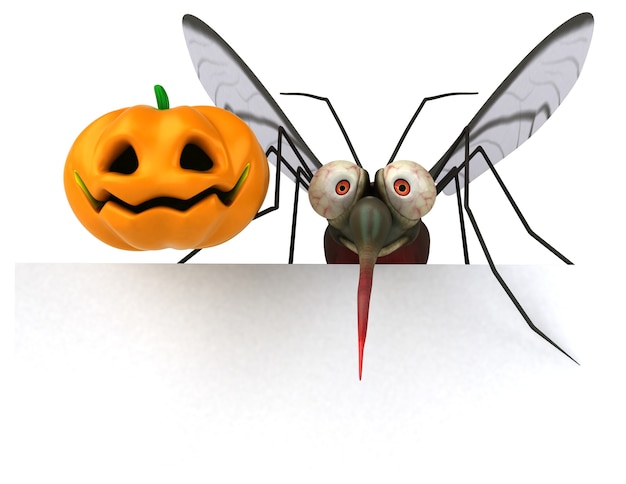 Mosquito - Ilustración 3D