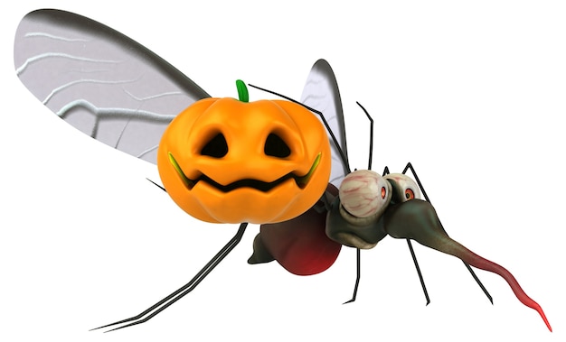 Mosquito - Ilustración 3D