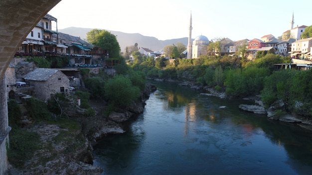 Mostar-Stadtvogelperspektive