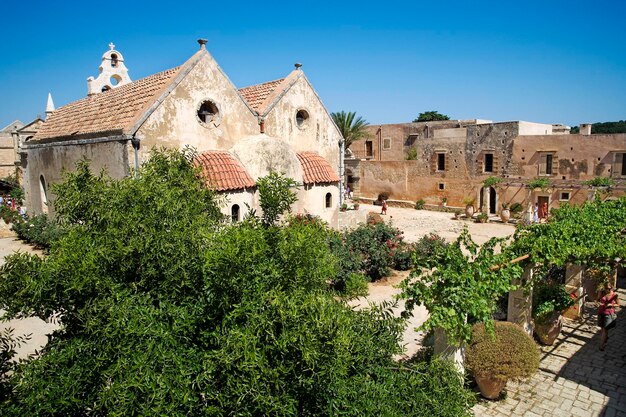 Mosteiro Arkadi Iraklion Heraklion Creta Grécia Europa