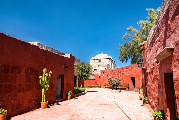 Mosteiro de santa catalina em arequipa, peru