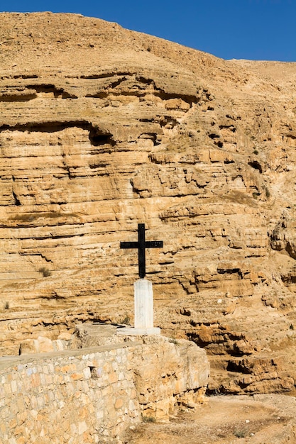 Mosteiro de são jorge cruz em israel