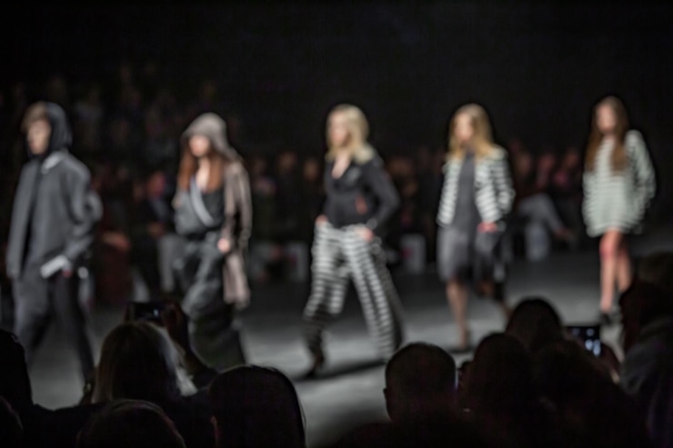 Foto mostra de moda passarela evento pista de exibição foto temática da semana de moda