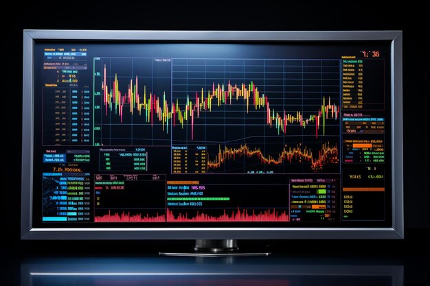 Mostrando gráficos y gráficos de análisis de estadísticas de contabilidad de negocios concepto de análisis de negocios de marketing digital Diagrama de crecimiento de datos interfaz limpia y simple sitio web de administración moderna Vector