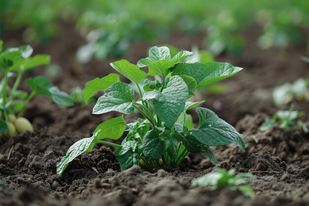 Foto mostrando o ciclo de vida de uma planta de batata com anotações sobre as melhores variedades para a produção de vodca