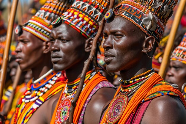 Motive der Massai-Bewegung