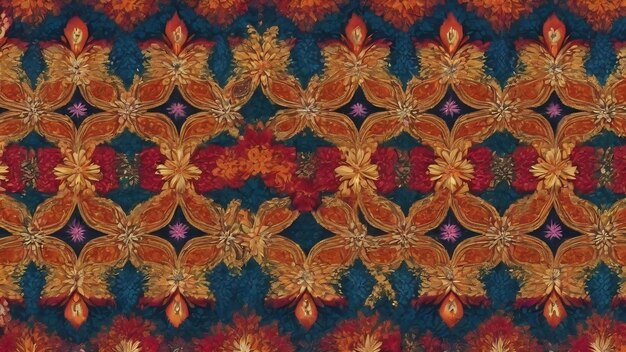 Motivo de tela Motivo de songket Motivo de batik Motivo de kaleidoscopio Ornamento de patrón