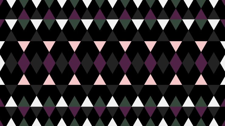 Foto motivo triangular padrão de triângulo motivo tribal fundo de triângulo