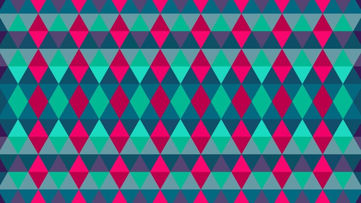 Foto motivo triangular patrón de triángulo motivo tribal fondo de triángulo