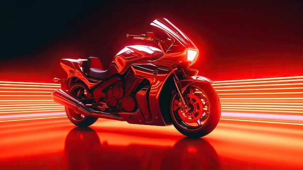 Foto moto deportiva ducati bicicletas rojas moto deportiva motocicleta futurista