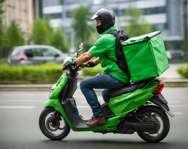 Motorradfahrer auf Motorrad HD 8K Tapete Fotografie