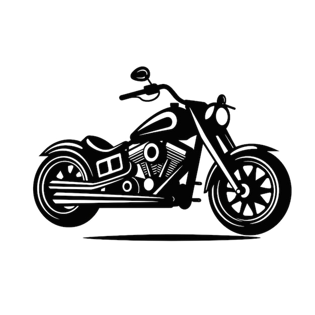 Motorradillustration