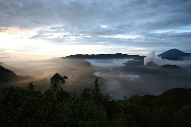 Mount Bromo in Indonesien