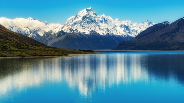 Mount Cook in Neuseeland