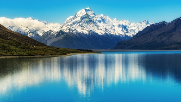 Foto mount cook na nova zelândia