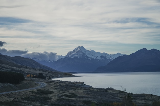 Foto mount cook nueva zelanda