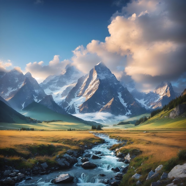 Mountain_landscapes_nature_travel_beautiful generado por ai